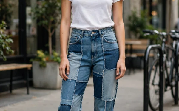 Patchwork Denim: How to Style Statement Jeans