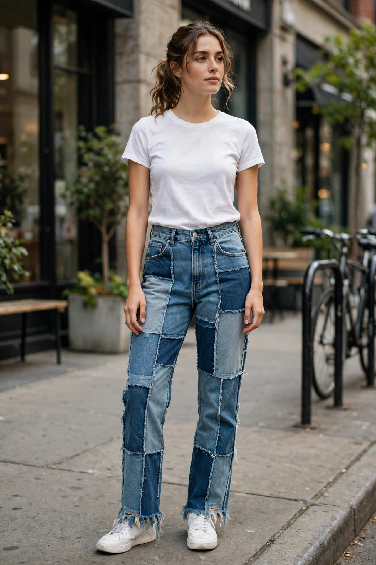 Patchwork Denim: How to Style Statement Jeans