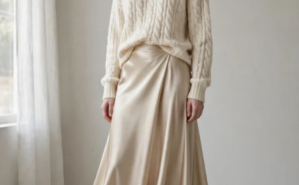 Satin Maxi Skirt Outfits: 12 Elegant Looks