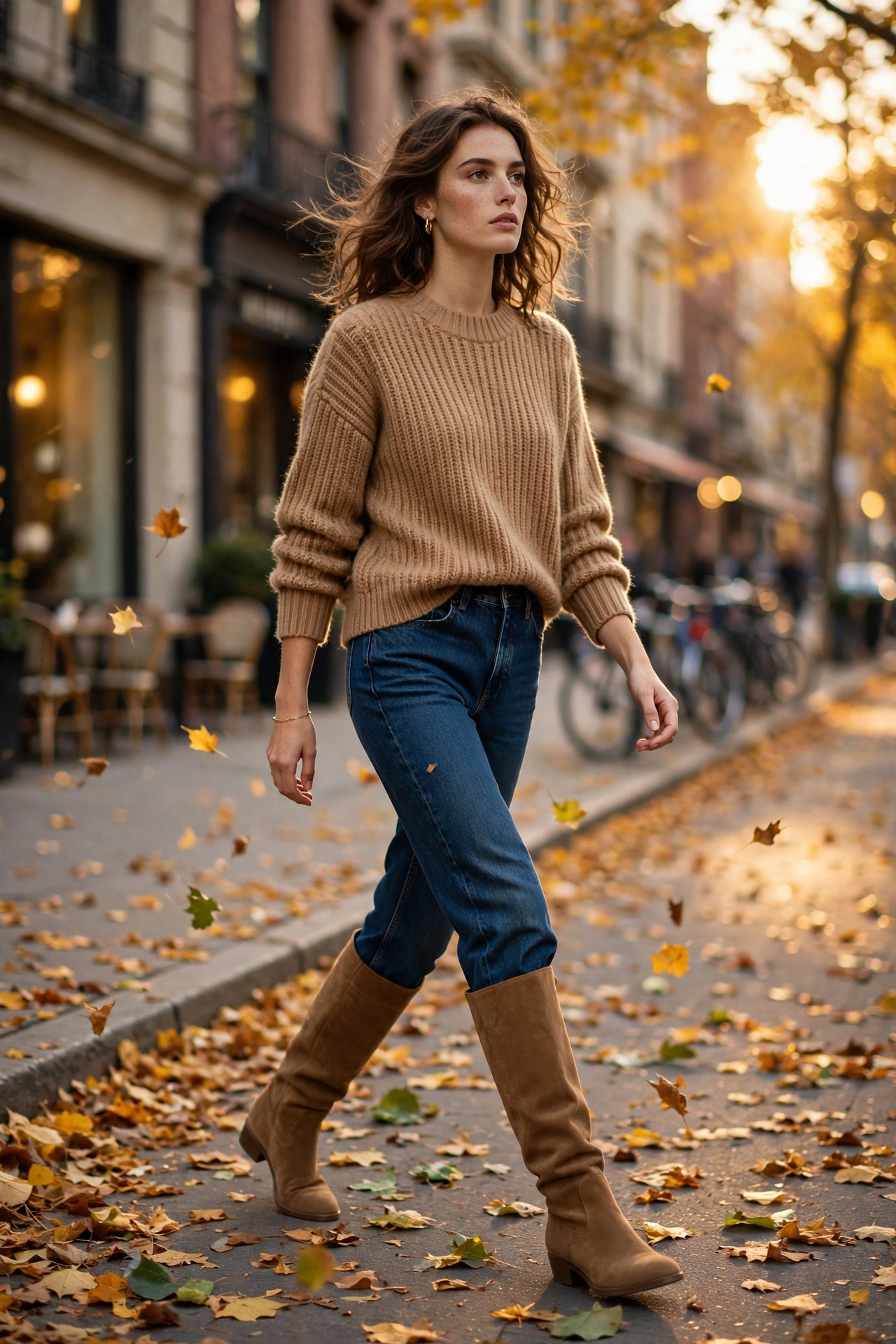 Brown Suede Boots Outfit: 12 Fall 2026 Ideas