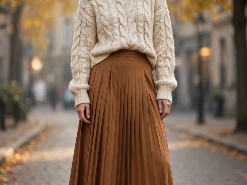 Sweater + Skirt Outfits: 10 Fall Combos That Always Work