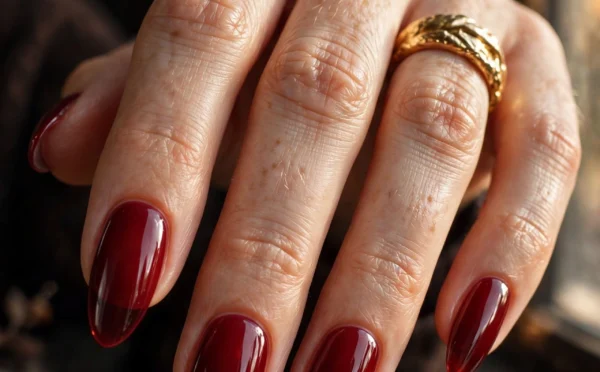 Oxblood Nails: 9 Vampy Jelly Manis for Fall 2026