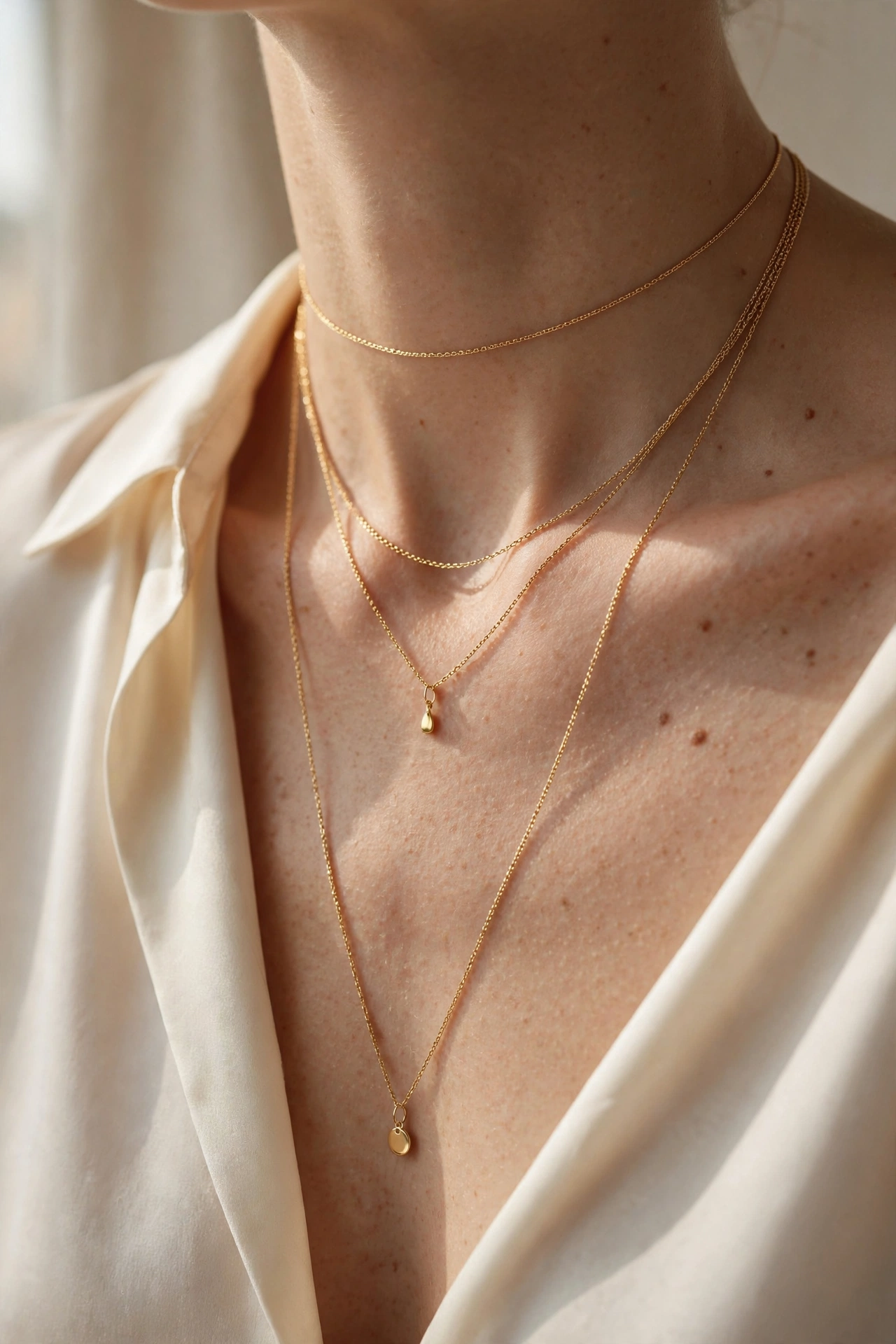 How to Layer Necklaces Like a Stylist
